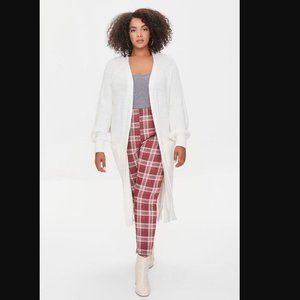 Plus Size Plaid Leggings